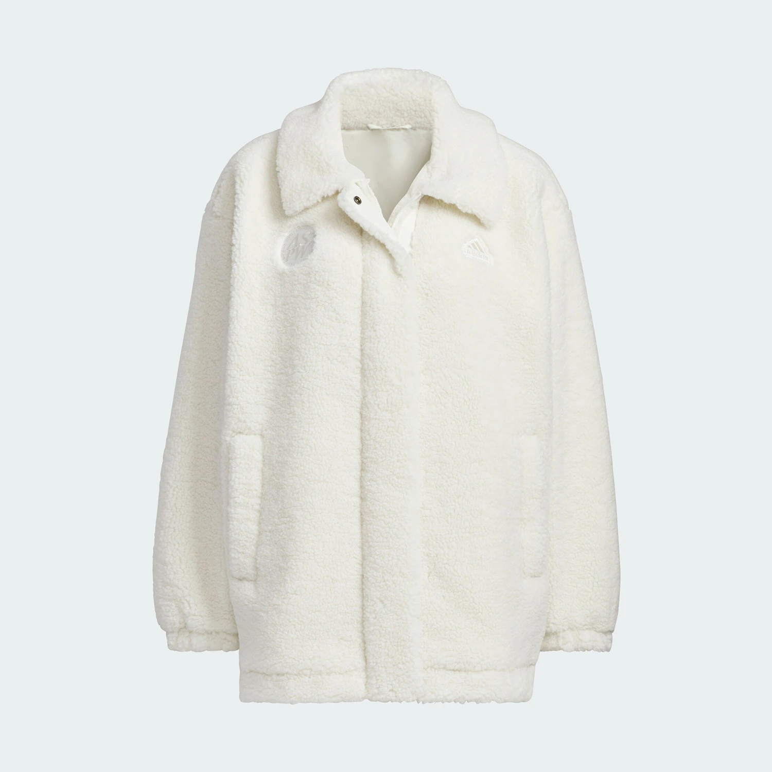 سترة أديداس أصلية LOUNGE BOA JKT للسيدات من القص الصناعي JJ3575 #4