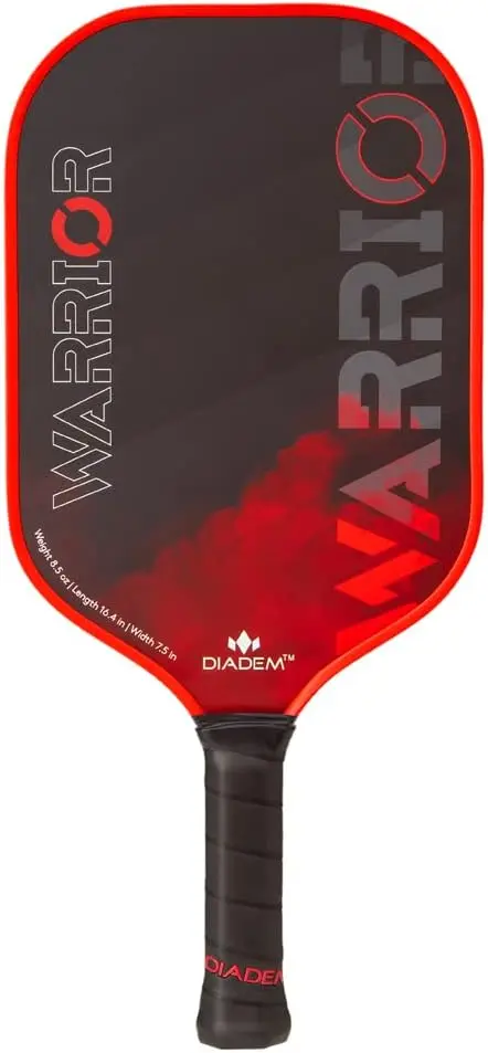 

Carbon Fiber Pickleball Paddle with Grit Surface for Spin, Control, Power | Indoor/Outdoor Use | USAPA Approved