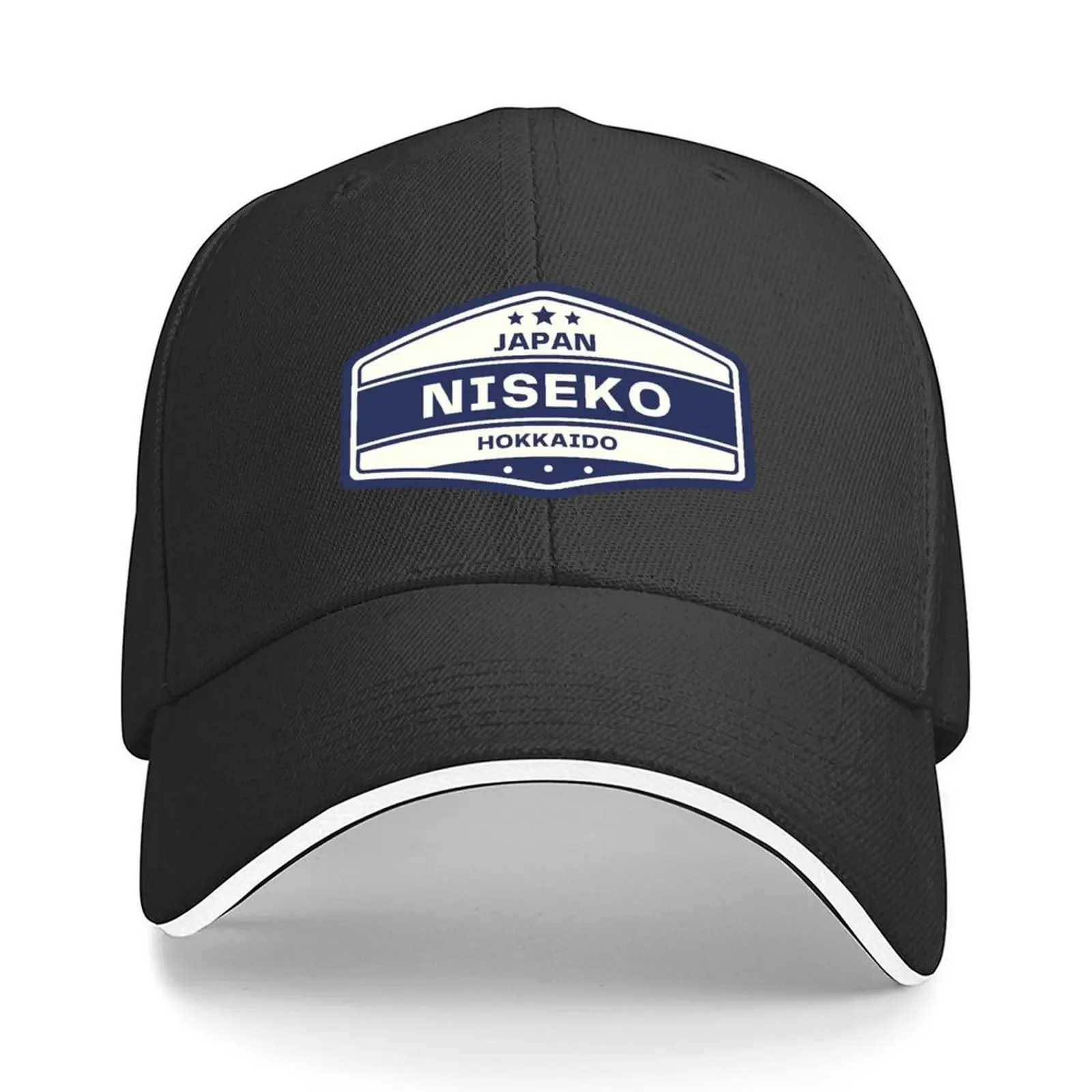 Niseko - Gorra de béisbol japonesa Luxusmarke Hüte im Angebot individual Kappen Sonnenkappen Herrenkappen Damen