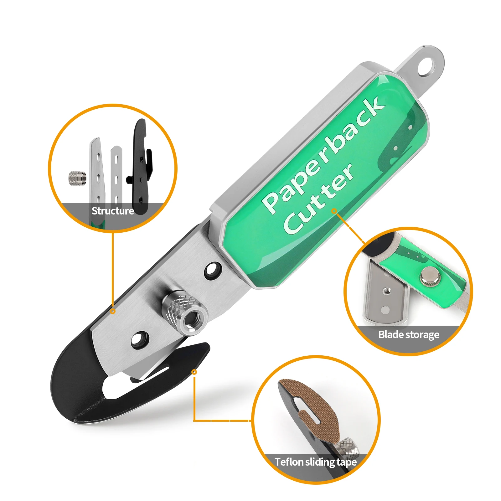Handle Vinyl Body Guard Knife Window Tint Sticker  Slitting Knife Set Carbon Fiber Wrap Cutter With Blade Sliding Tape