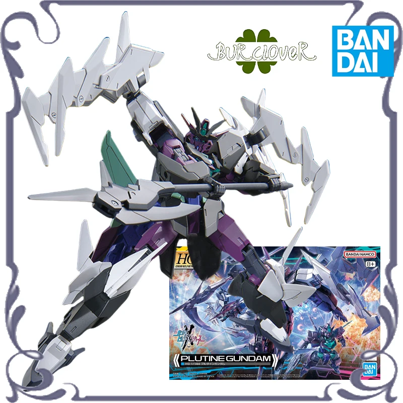 بانداي الأصلي جاندام HG 1/144 سلسلة بلوتين أنيمي عمل الشكل التجمع نموذج اللعب تحصيل نموذج الحلي الهدايا