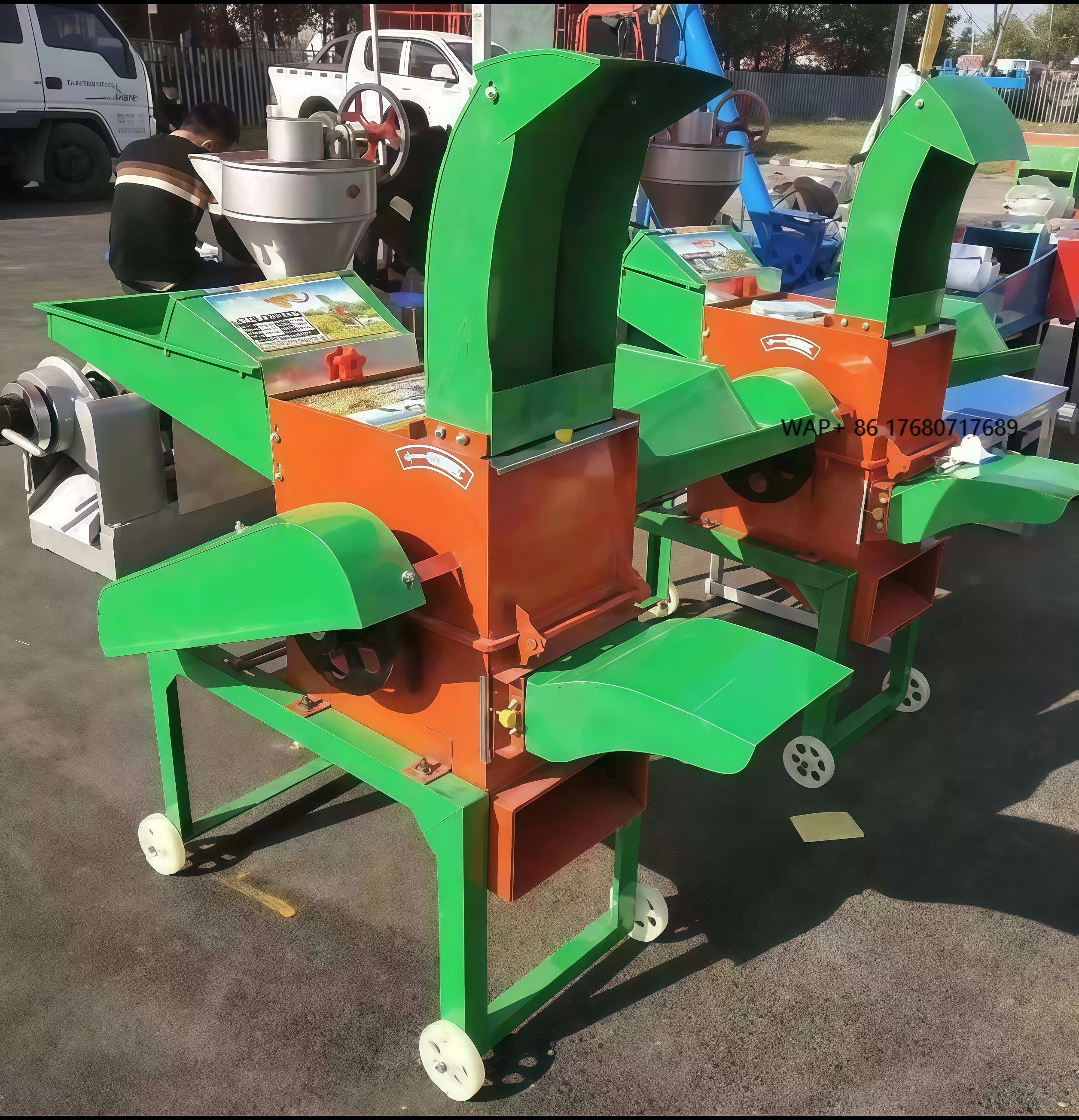 220 380V Triple Function Grass Chopping Crushing and Kneading Machine Dual Use Straw Crusher  Feed Crusher