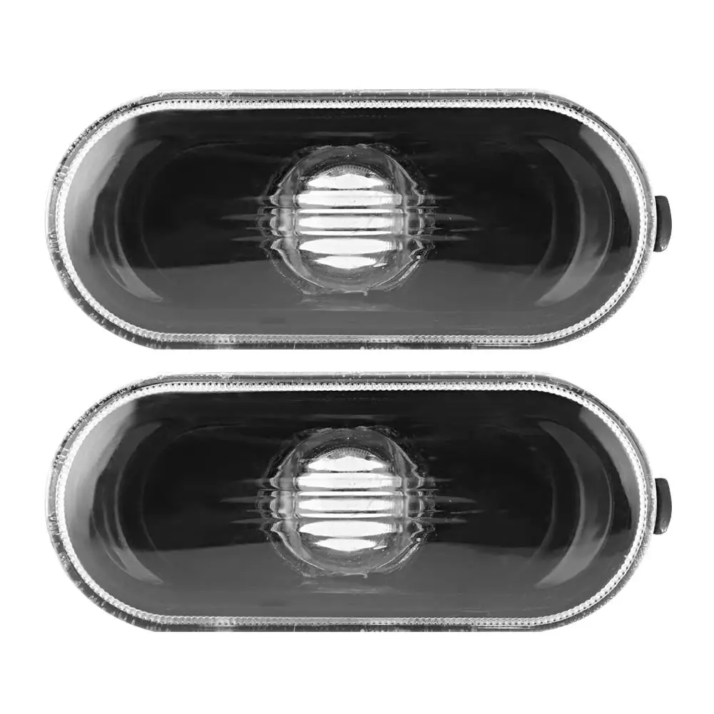 

2pcs Car Side Marker Turn Signal Warning Light Black Lamp Cover for 4 MK4 1998-2005 Car Styling Accessories Replacement