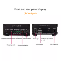 LHY Audio LT3042 Low Noise High Precision Linear Regulator USB 5V 12V 2A Battery Power Supply/Charging Bank