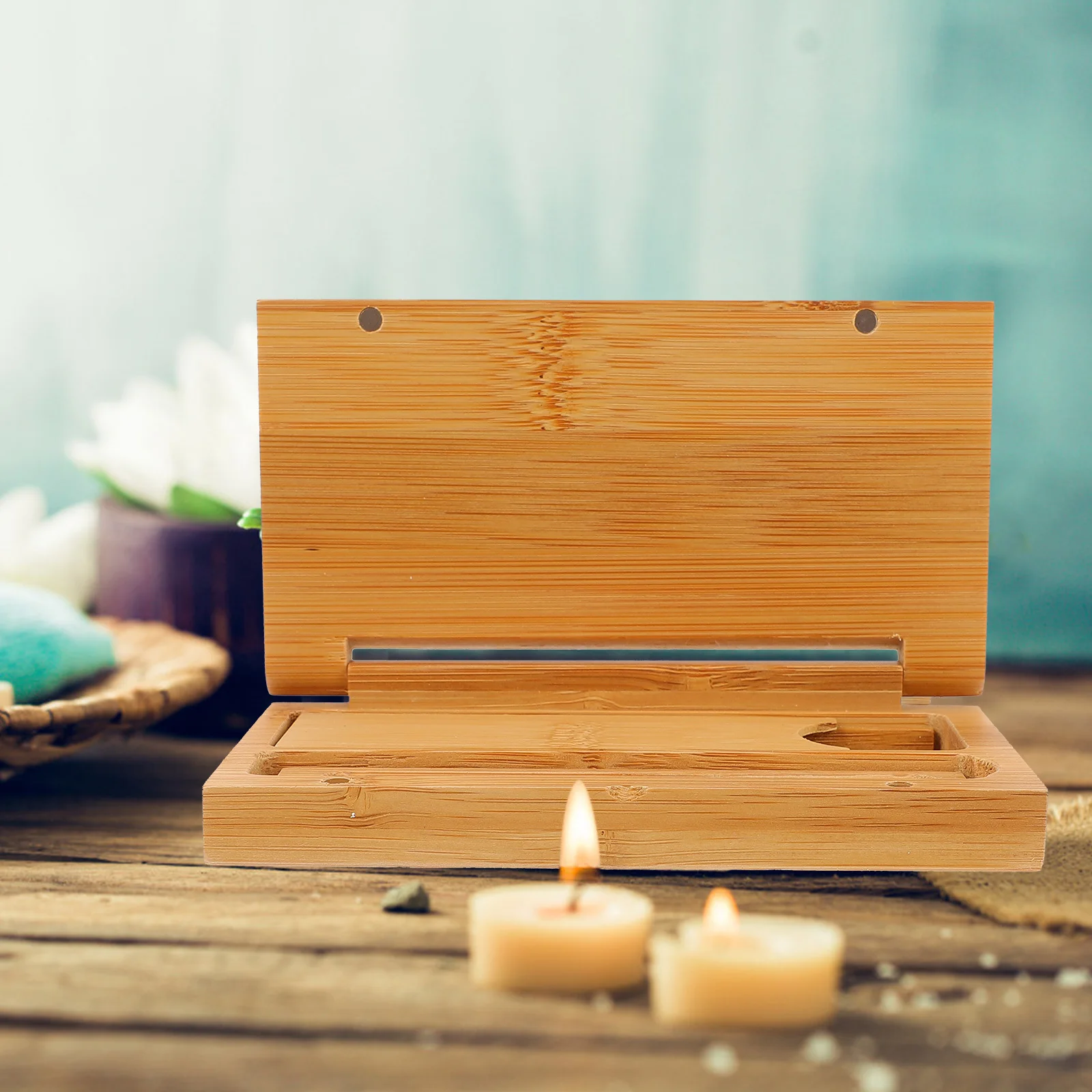 

Sandalwood Storage Holder Portable Incense Container Boxes Stick Case Useful Creative