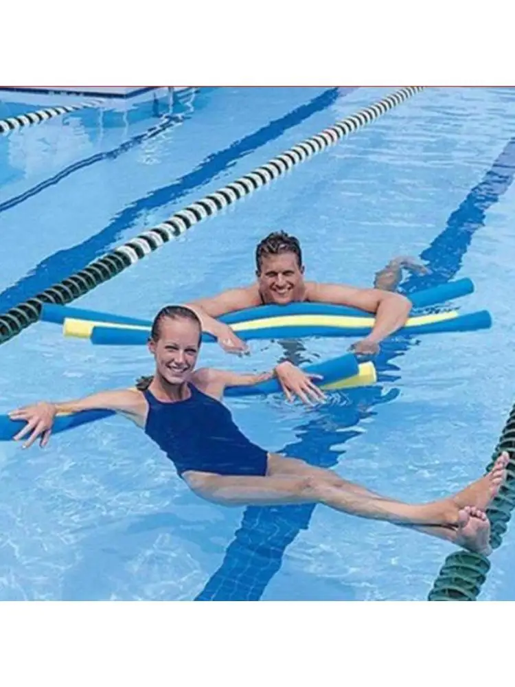 Schwimmbadnudeln, solide/hohl, flexibel, schwimmend, EPE-Schaumstoffstab, 6,5 x 150 cm, leichte Auftriebsstange, Schwimmbadzubehör