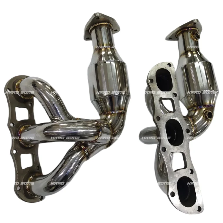 Exhaust Pipe Manifold Exhaust Header For Porsche 911 997.1 3.4 3.8 Carreras