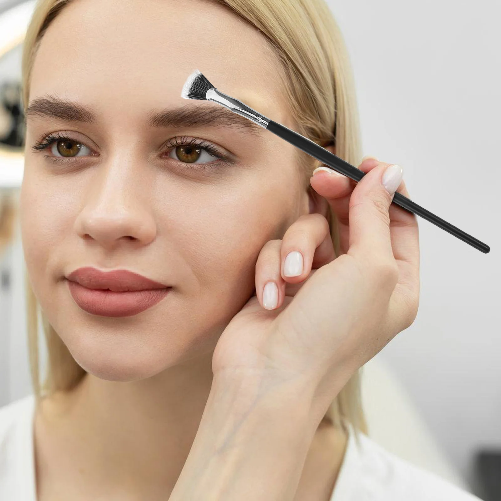 Ensemble de pinceaux de maquillage pour cils festonnés, brosse à mascara, peigne d'extension de cils, séparateur d'angle, sourcils, lifting, 5 pièces