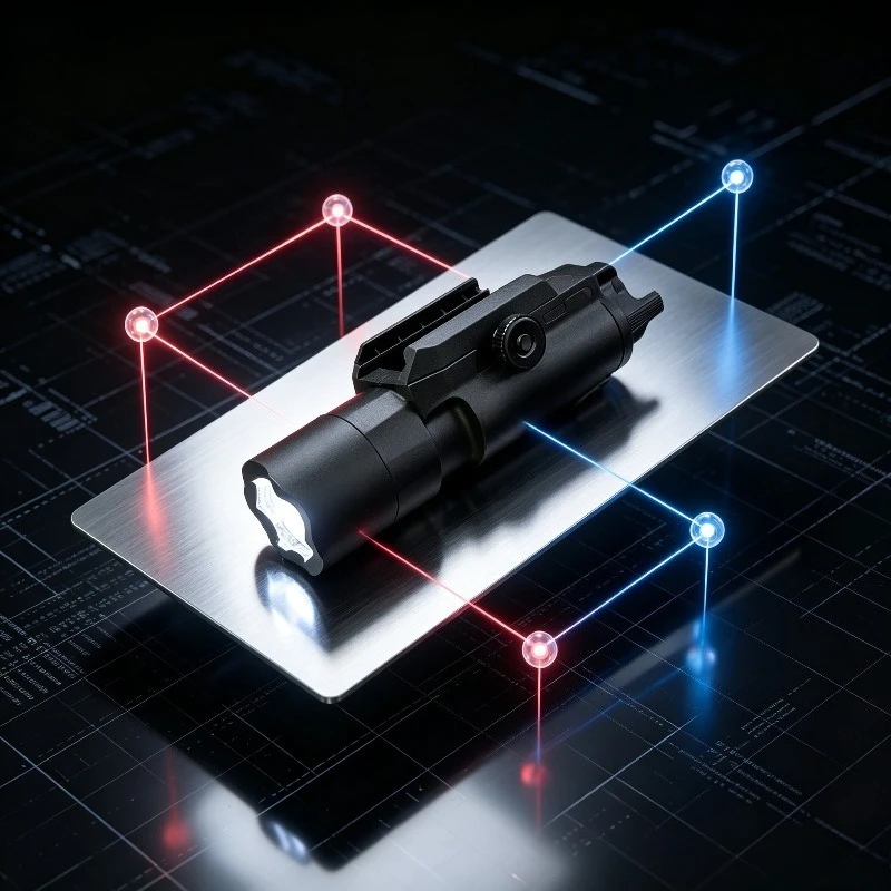 Light-Weight Practical Easy-to-Operate Flashlight Simulation Toy Decorative Parts