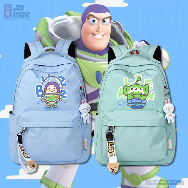 Disney Backpack Toy Mobilization Anime Peripheral Backpack With The Same Style Campus Backpack Student Personalized Backpack