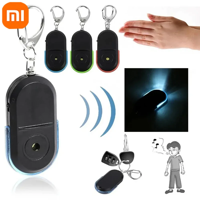 Xiaomi Wireless Anti-Lost Alarm Key Finder Locator Keychain Whistle Sound With LED Light Mini Anti Lost For Pet Elderly Key