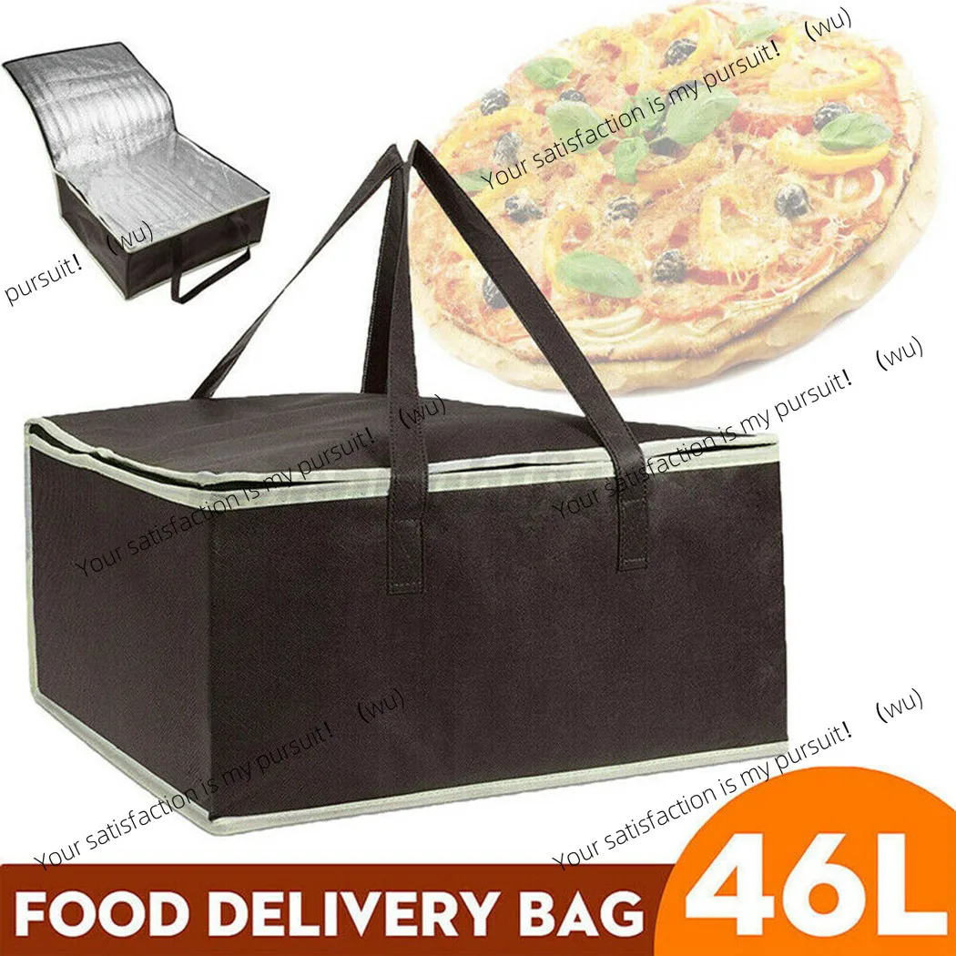 Food insulation bag, lined with waterproof and oil-proof tinfoil material