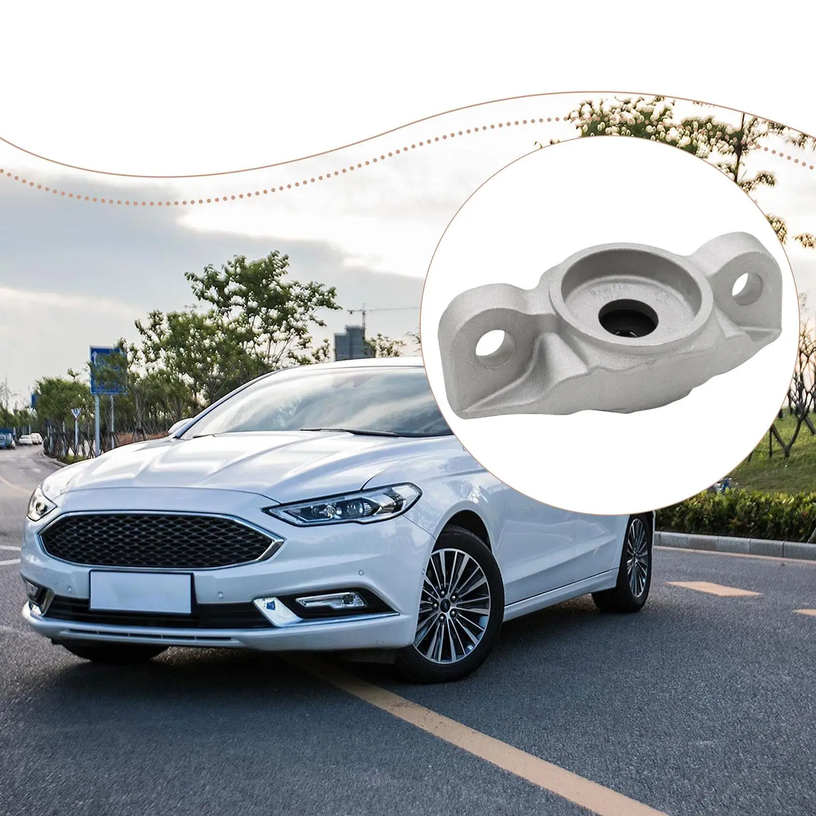 

Крепление амортизатора и стойки DG9Z-18A161-c для запасных частей Lincoln Mkz 13-19