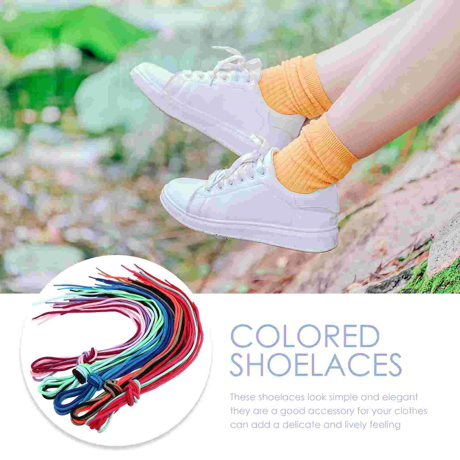 30 PCS Flat Shoelaces for Sneakers Basketball Mens Running Shoes Boots Sports Tags