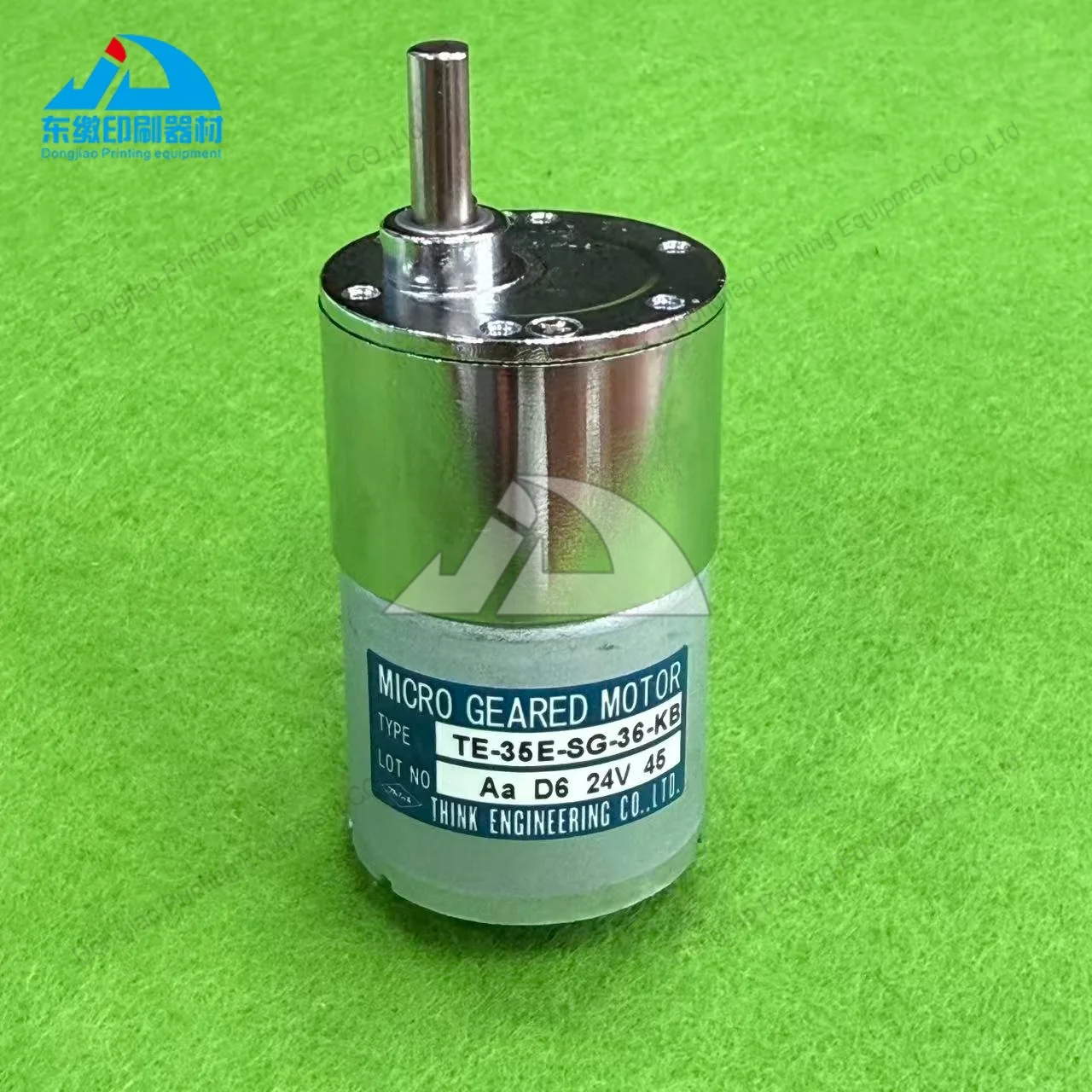 

TE-35E-SG-36-KB Motor 24V for Shinohara Offset Printing Accessories Engine Motor Printing Machinery Parts TE35ESG36KB