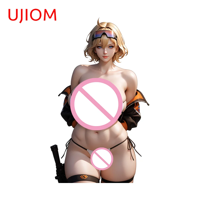 UJIOM Seductive Big Breasts Anis Wall Sticker Trendy Enchanting Sunscreen Graphics Decal Suitable For Living Room Decoration