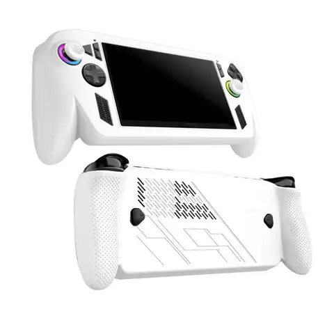 Custodia in silicone per ROG Xbox Ally X Custodia protettiva in pelle con cavalletto Accessori per console di gioco antiscivolo antiurto