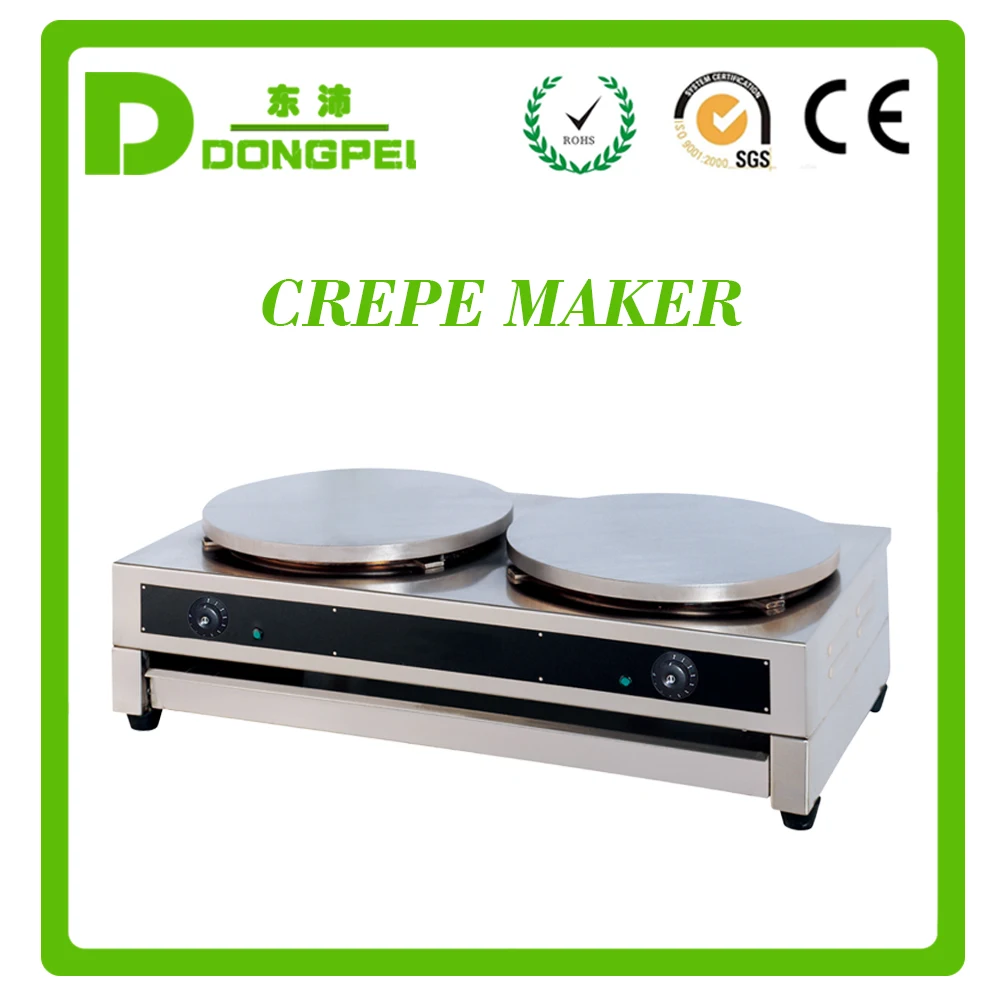 Automatic Double crepe machine maker hot sale crepe maker commercial popular Commercial crepe maker