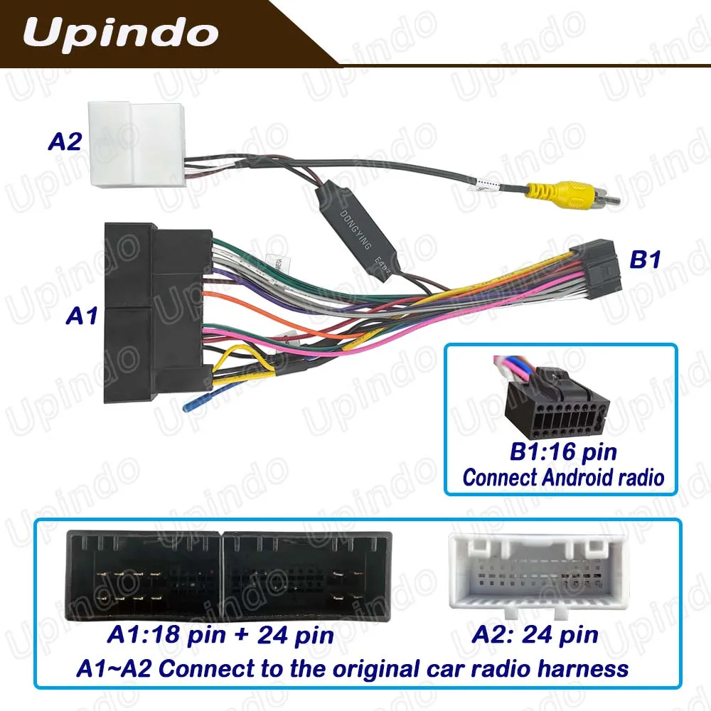 Car Accessories For Kia Optima K5 Radio Wiring Harness Adapter Plug&Play Installation for Android Head Unit 2016-2019
