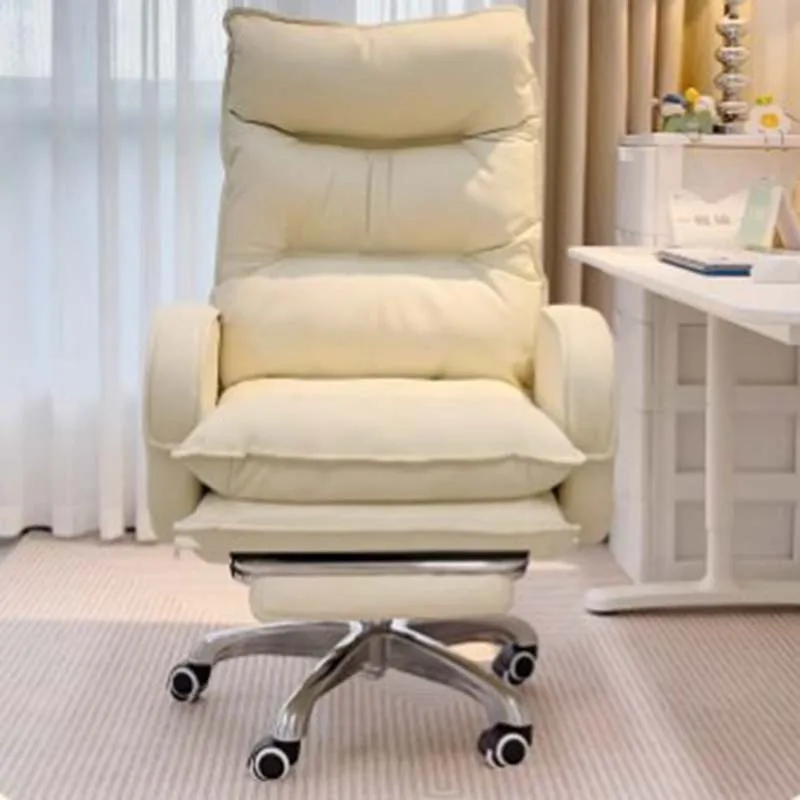 Computer Rotating Office Chair Support Rotating Luxairy Modern Rolling Designer Chair Mobile Comfy Silla Oficina Cute Furniture