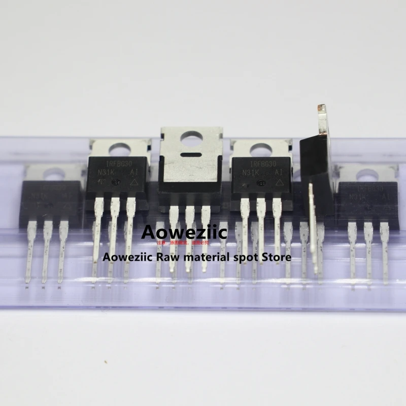 Aoweziic 2017 + 100 ٪ جديد المستوردة الأصلي IRFBG30PBF IRFBG30 TO-220 السلطة MOS أنبوب 3.6A 900 فولت