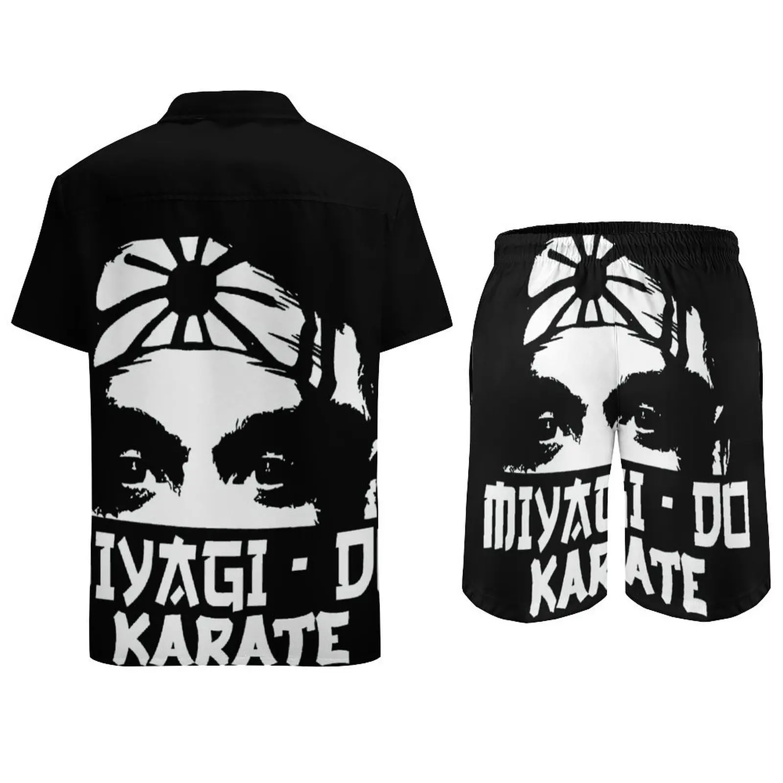 Miyagi Do Karate Beach Suit masculino, Home Graphic, essencial, 2 peças, qualidade superior, para venda