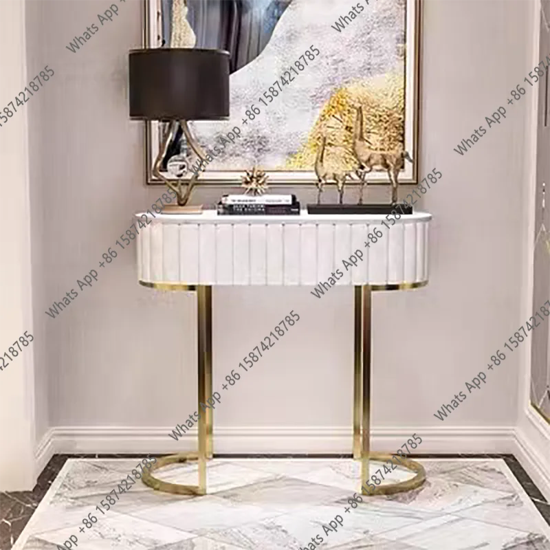 A Simple Storage Entryways Table Trendy Modern Exquisite Beauty Console Table Nordic Premium Muebles De Sala Living Room Furnitu