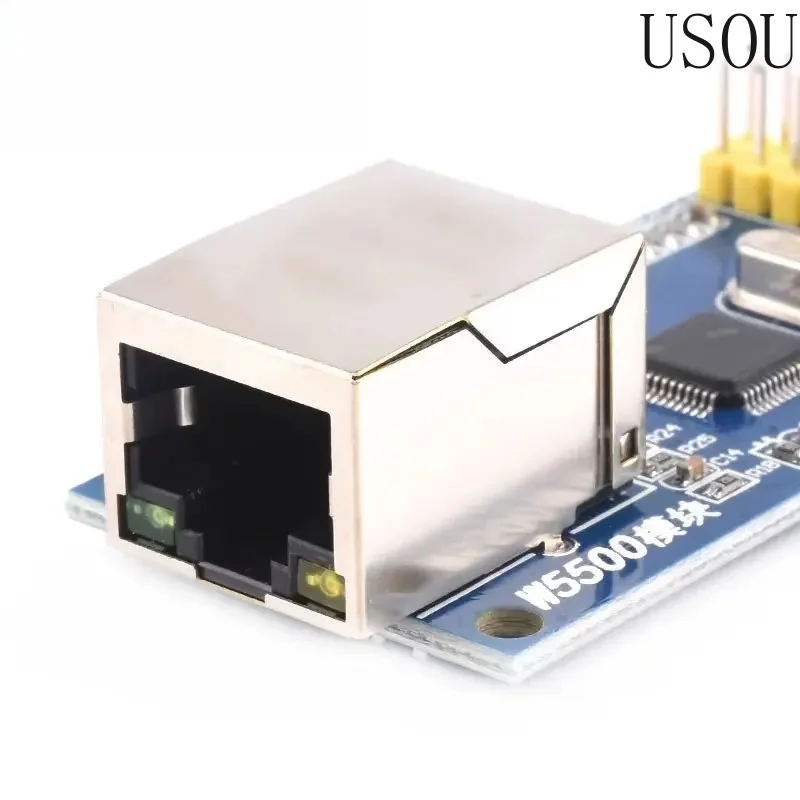 W5500 Ethernet network module hardware TCP / IP 51 / STM32 microcontroller program over W5100
