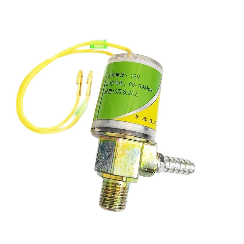 Válvula Solenoide eléctrica de bocina de aire de camión de Metal, 12V y 24V, válvula solenoide Universal de alta resistencia para bocinas de aire y sistemas de conducción de aire