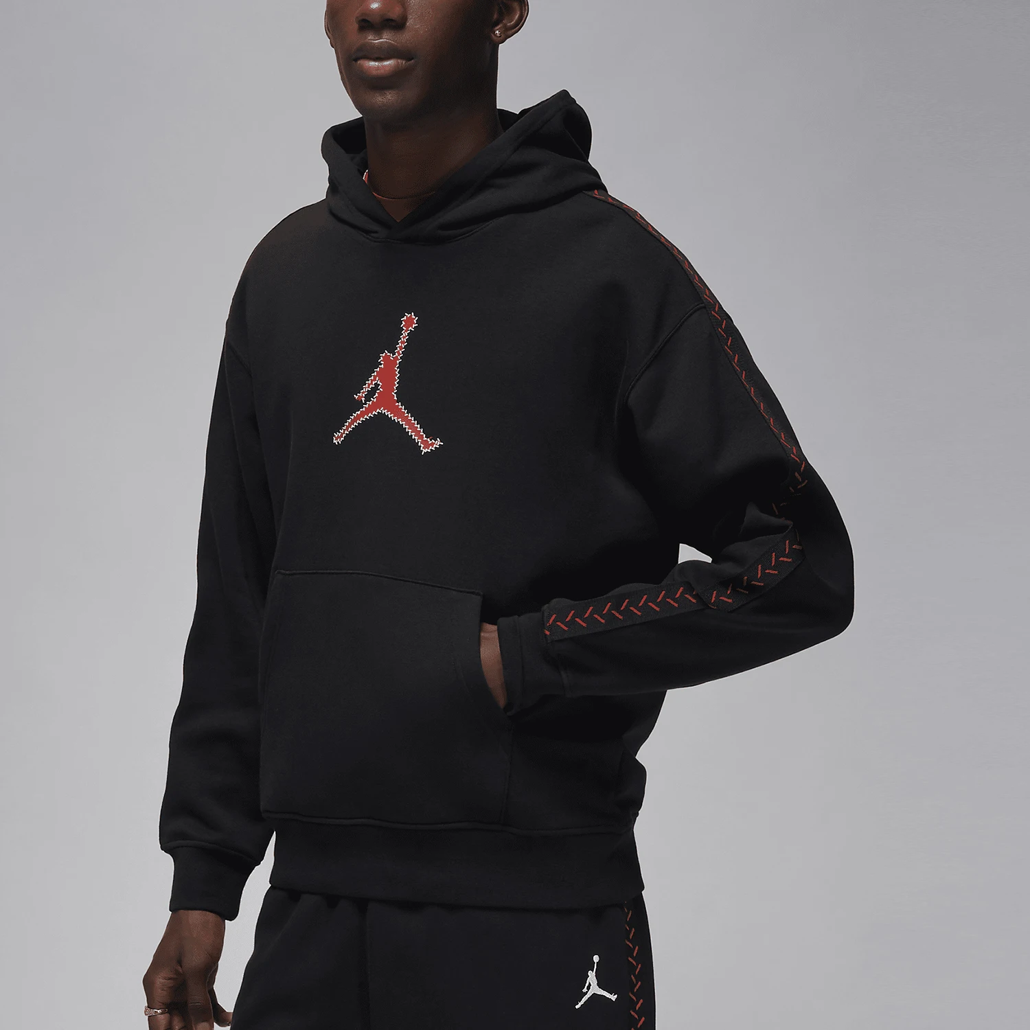 

Nike genuine JORDAN Men's Fleece-Lined Hooded Sweatshirt FN6353-010