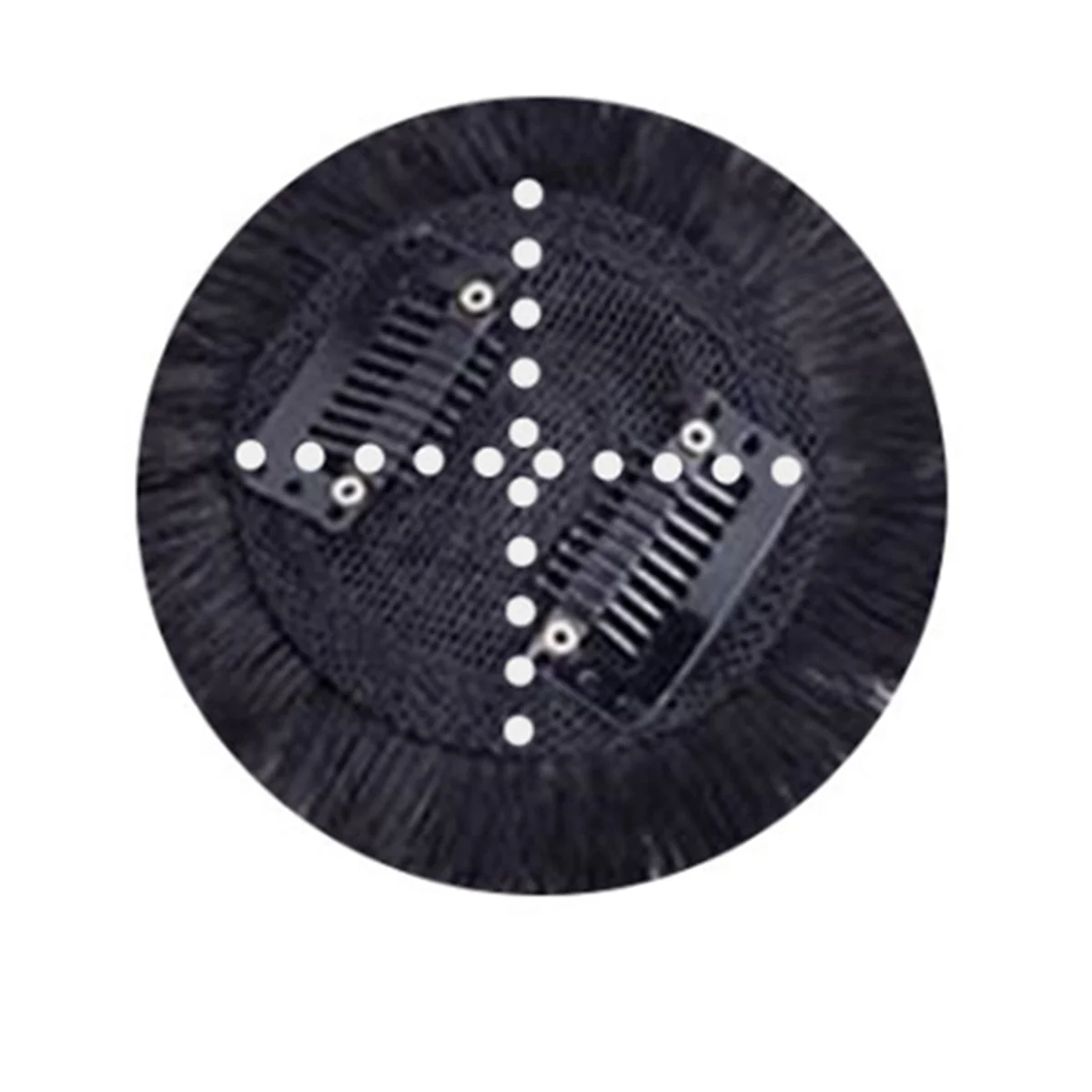 【ELATED】2X باروكة شعر بشري علوية مع غرة تزيد من كمية الشعر على الجزء العلوي من الرأس لتغطية قطعة الشعر أ