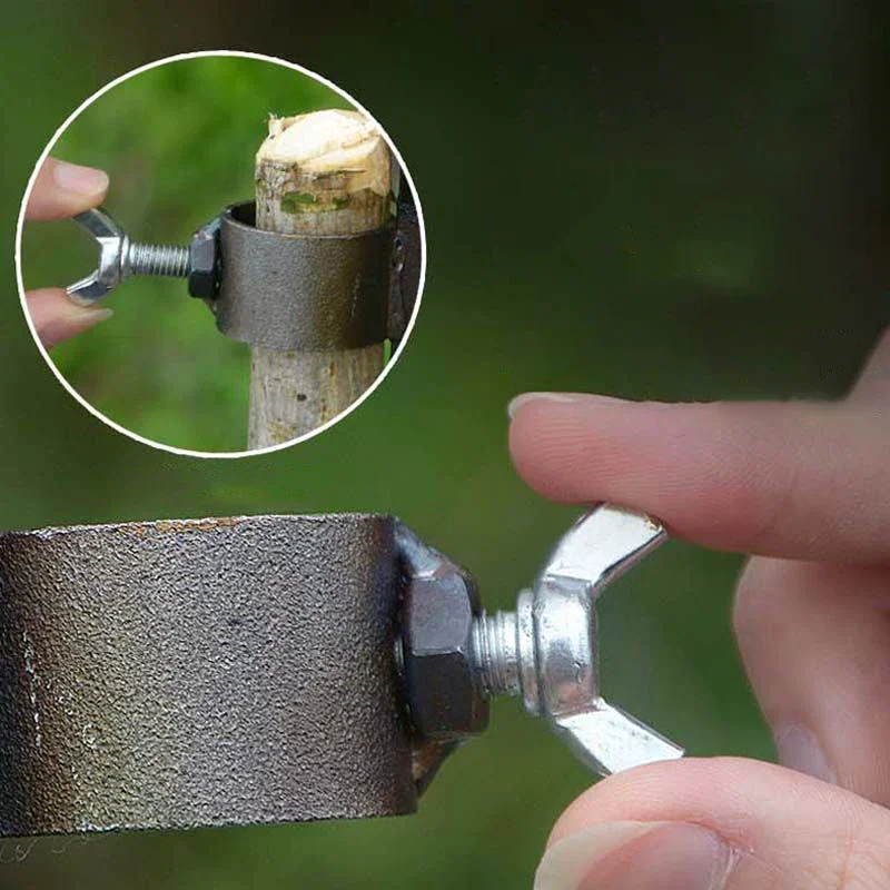 Portable Grass Sickle Cutter Head Multifuntional Wheat Lawn Mower Gardening Grass Weeding Knife Farm Scythe Sickle Garden Tools