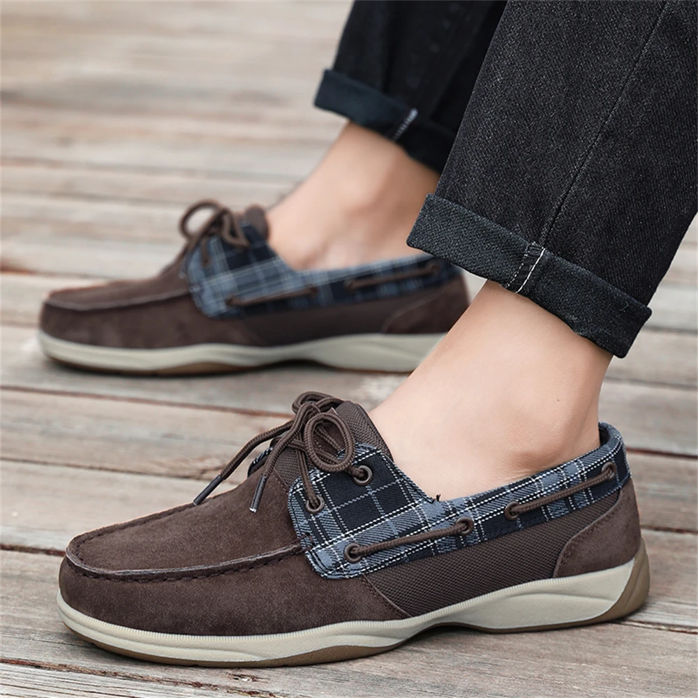 Luxuriöse Boots-Loafer für Herren in Übergröße – hochwertiges PU-Obermaterial, atmungsaktives Futter, weiche Einlegesohlen, rutschfeste Sohle, leicht und bequem – Detail 21