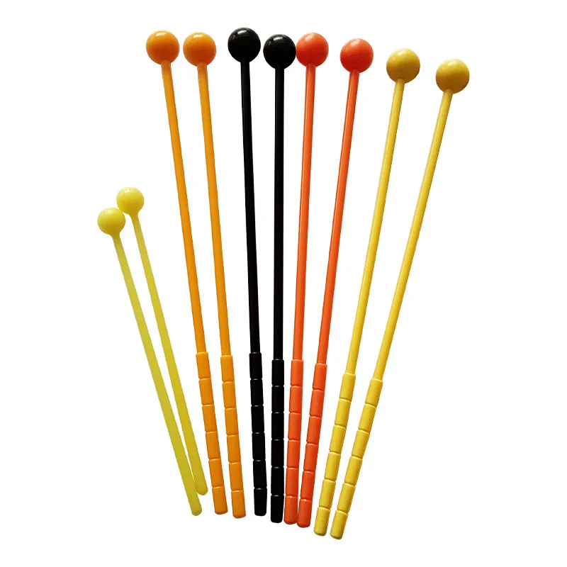 

10pcs Drum Mallets 31cm 27cm 19cm Plastic Durable Grip for Xylophone Glockenspiel Chime Drums Percussion Accessories
