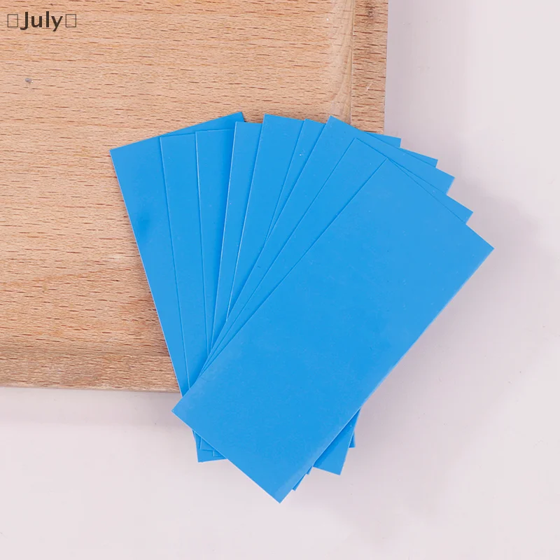 100Pcs Flat PVC Heat Shrink Tubing Battery Wrap For 18650 Lithium Battery Heat Shrink Tube Assorted Kit Self-Adhesive Insulator