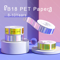 Niimbot B18 Label Paper 8-10 Years Price Transparent Cabel Label PET Paper Rolls