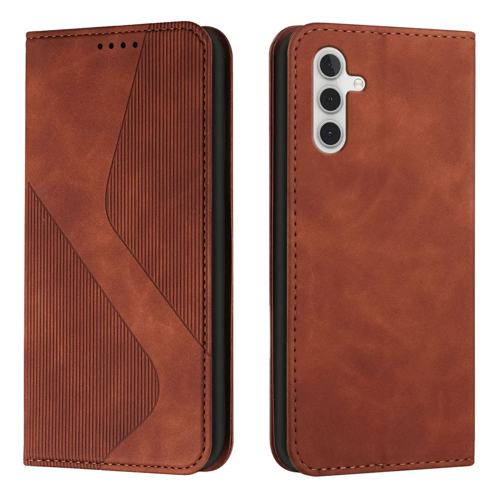 M15 M35 M54 M52 5G Leather Wallet Case For Samsung Galaxy M56 M36 M16 M15 M35 M34 M54 M14 M53 M33 M23 M13 M52 M32 M22 M12 Cover