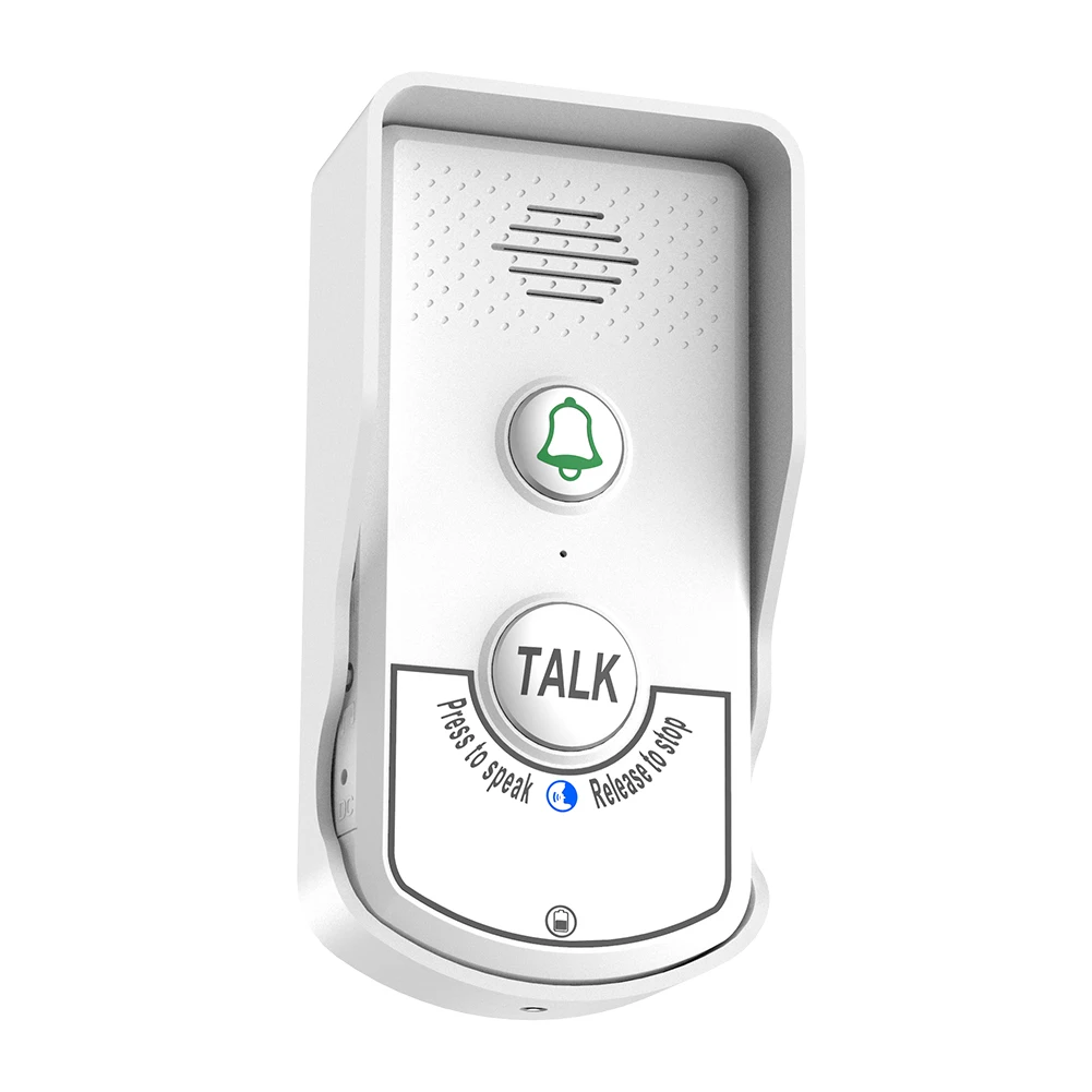 Двусторонняя голосовая система связи ABS, беспроводной домофон, дверной звонок (белый)