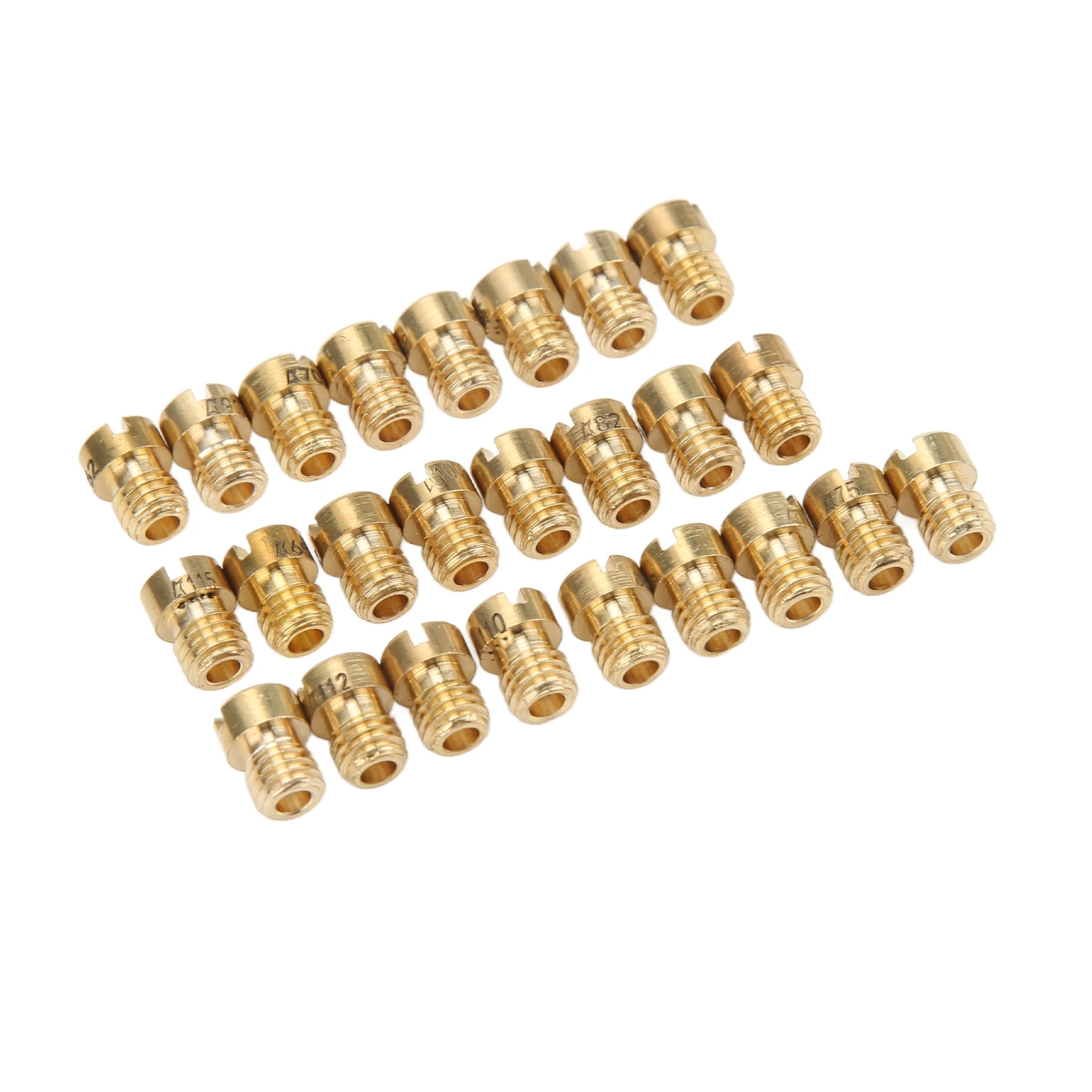 Carburetor Carb Main Nozzle Main Jet Kit Main Carburetor Carb Main  Kit 55‑115 M5 Replacement for Dellorto Carburetor PHBG