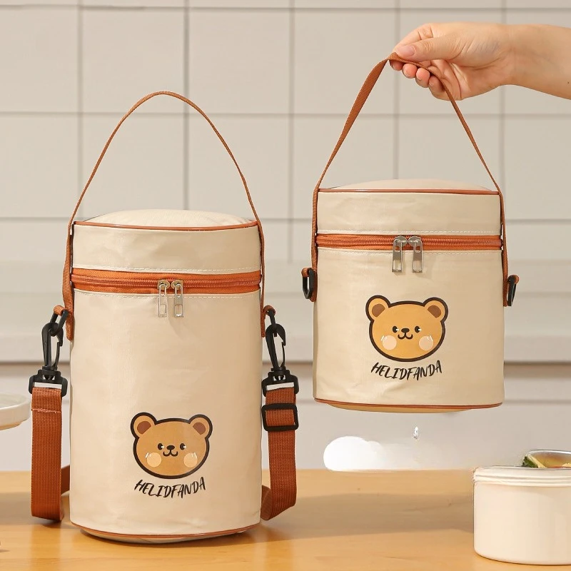 2025년형 보냉 도시락 가방, 새지 않는 대용량 사무용