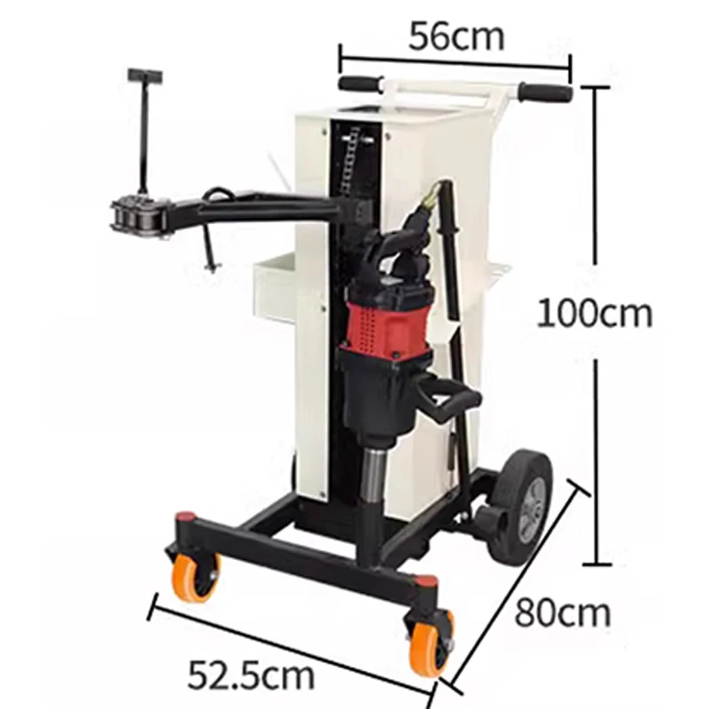 

Wind cannon crane, special bracket for big wind cannon, pneumatic wrench balance support adjustment device
