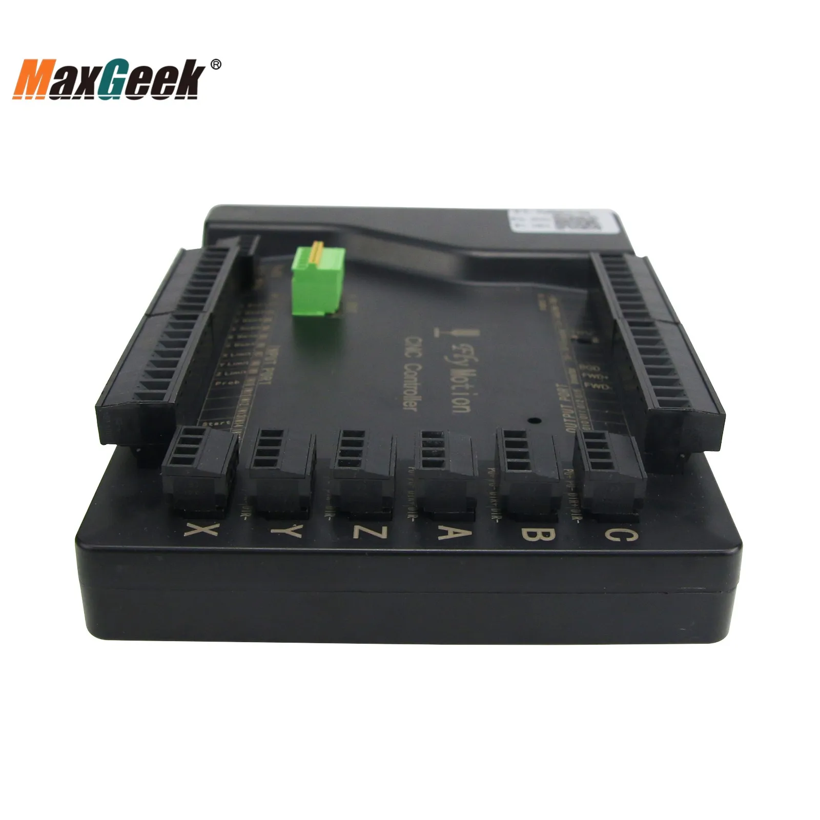 Maxgeek Mach3 USB CNC 4 Axis 6 Axis Breakout Interface Board for nMotion Mach3 CNC Controller Driver Board  5V 100PPR Handwheel