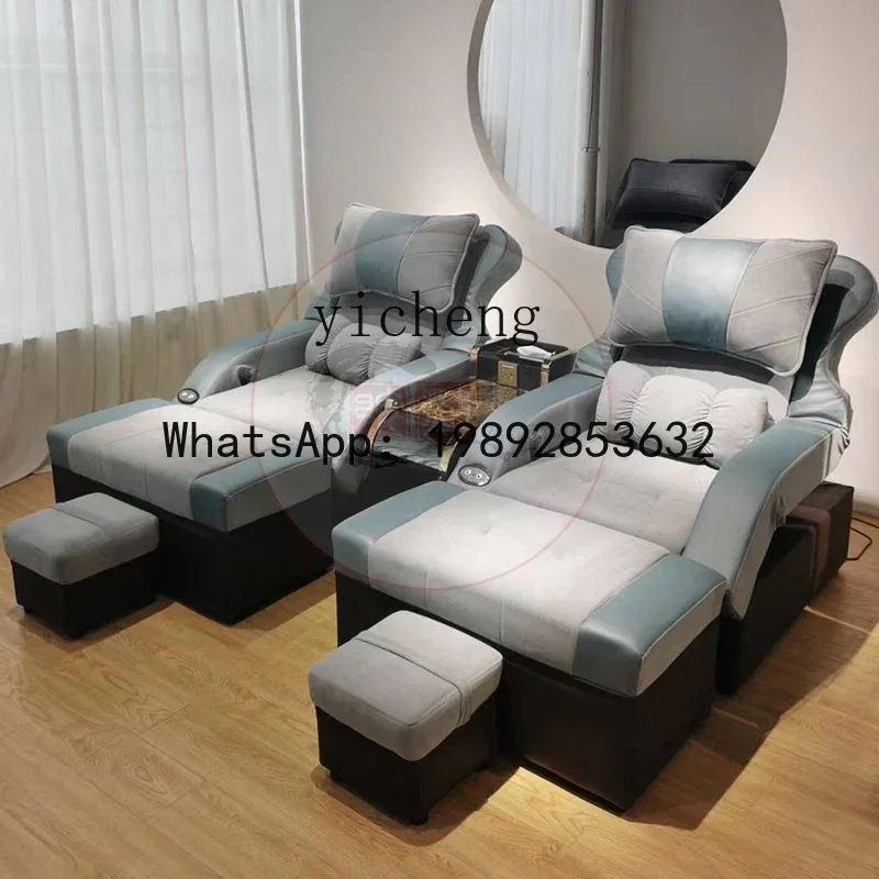 LYY foot bath sofa electric foot therapy bed SPA massage integrated bed foot bath ear bed 3