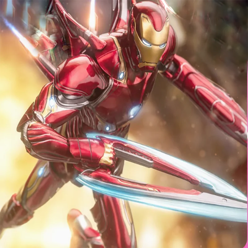 MK50 Iron Man เคลื่อนย้ายได้ Mechanical ของเล่นของขวัญเด็กวันเกิด Collectible Action Figure ของเล่น