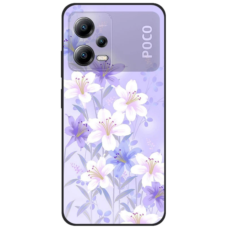For Xiaomi Poco X5 5G Case 2023 Silicone Shockproof Soft TPU Phone Cover For Xiaomi Poco X5 Pro Funda POCOX5 X5Pro Capa Cartoon