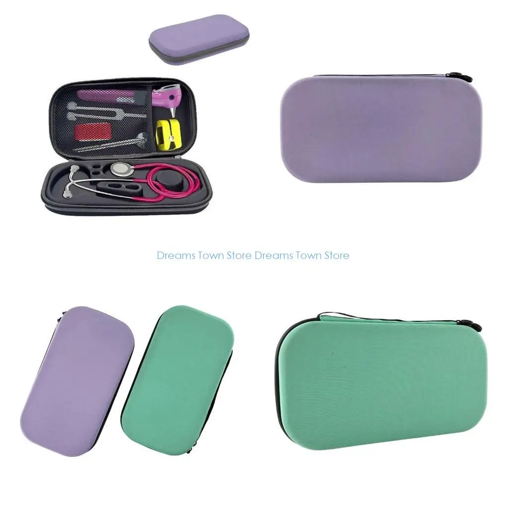 

HX6A Жесткий ящик для хранения из ЭВА с сетчатыми карманами для медицинской сумки-органайзера для стетоскопа