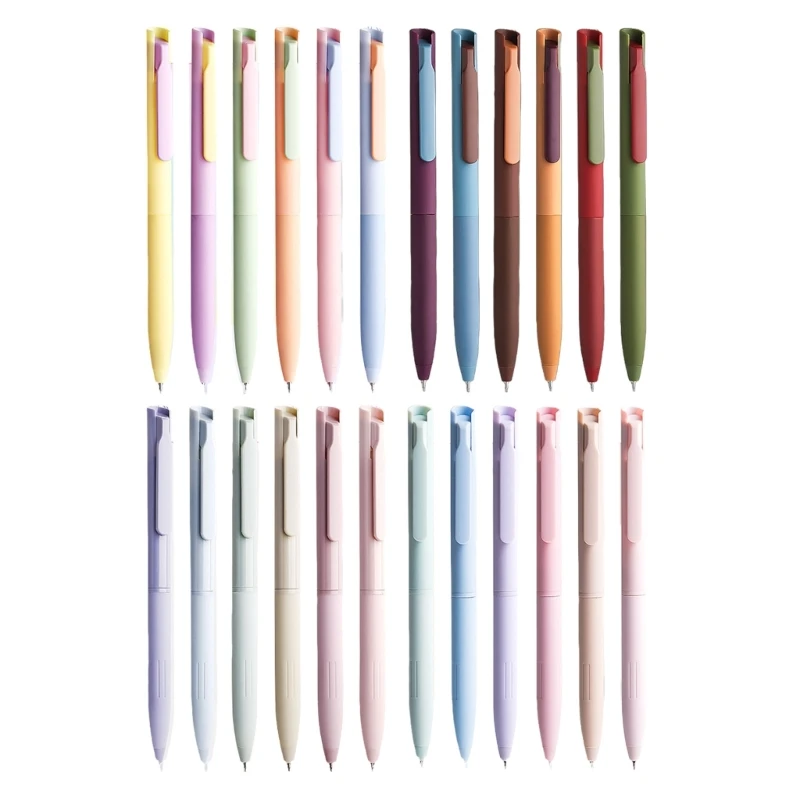 Bolígrafo gel colorido con punta 0,5 mm para escribir material oficina escolar para escribir