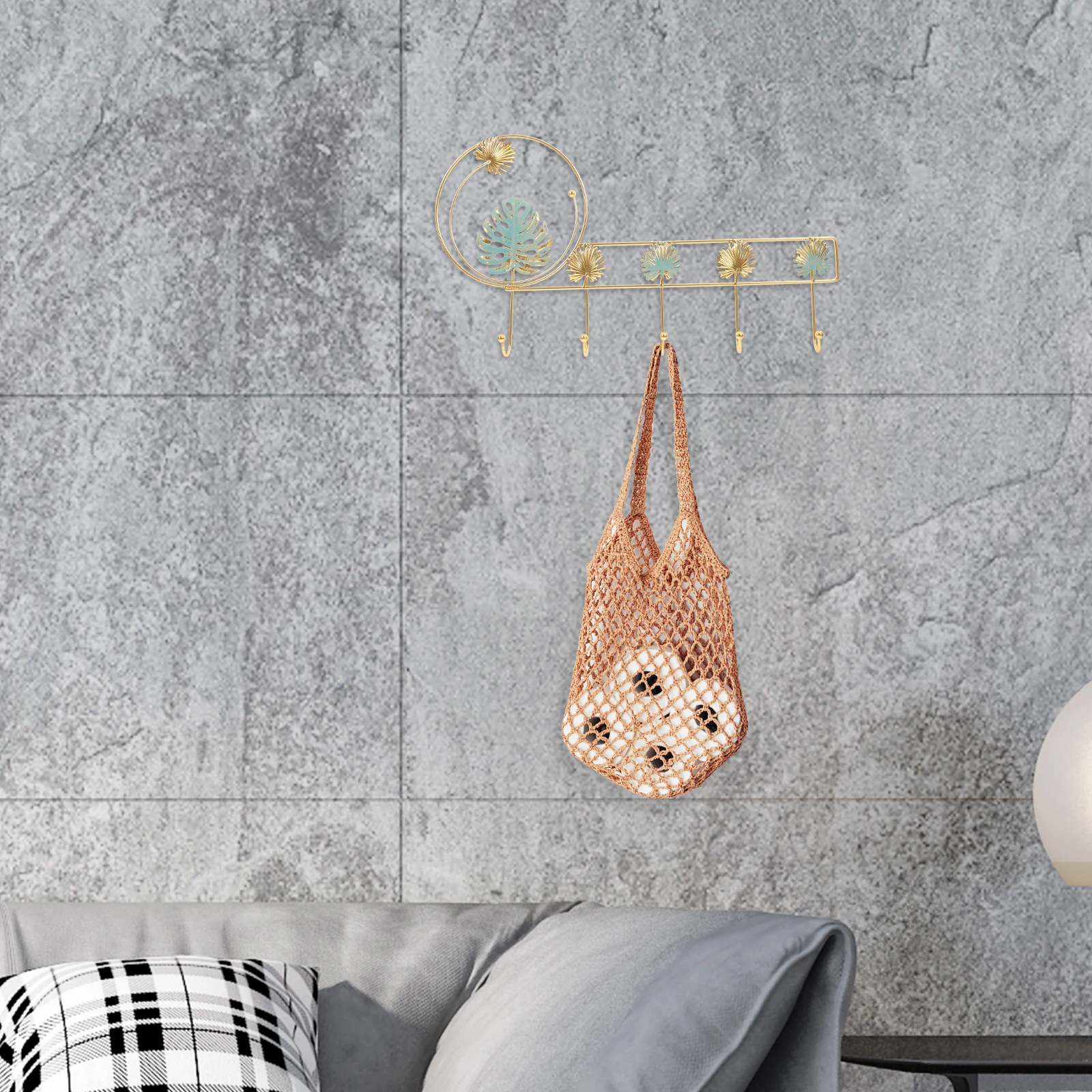 Gancho de pared de hierro para llavero, colgador de abrigo de entrada, soporte decorativo para toallas de baño, ganchos de armario resistentes, montaje en pared de granja