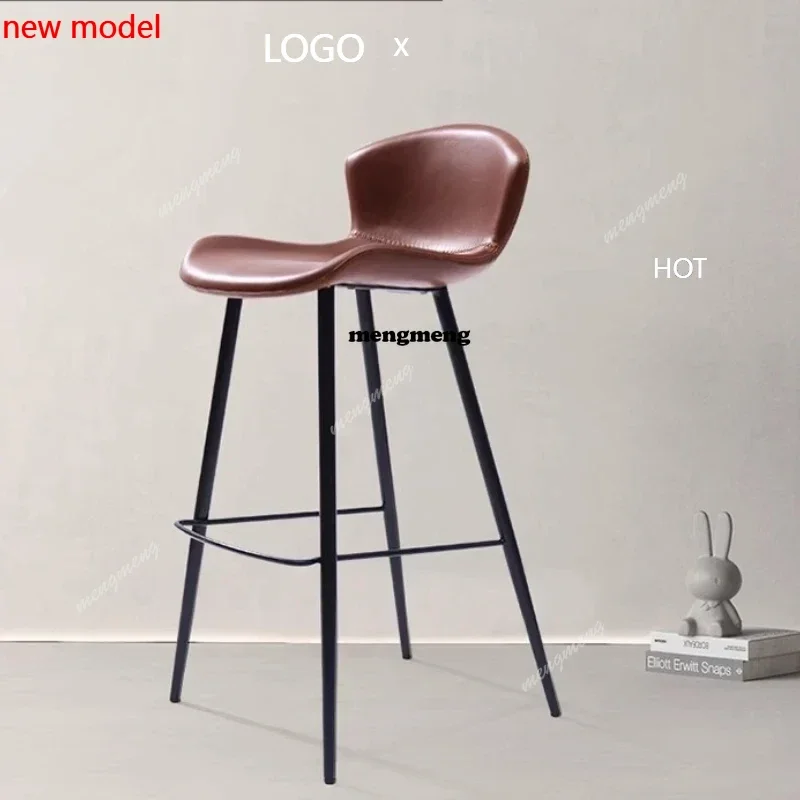 

Высокий кухонный барный стул H132, длинный поворотный барный стул, эргономичное кресло на колесиках для вечеринок, дизайн в стиле дивана-шезлонга