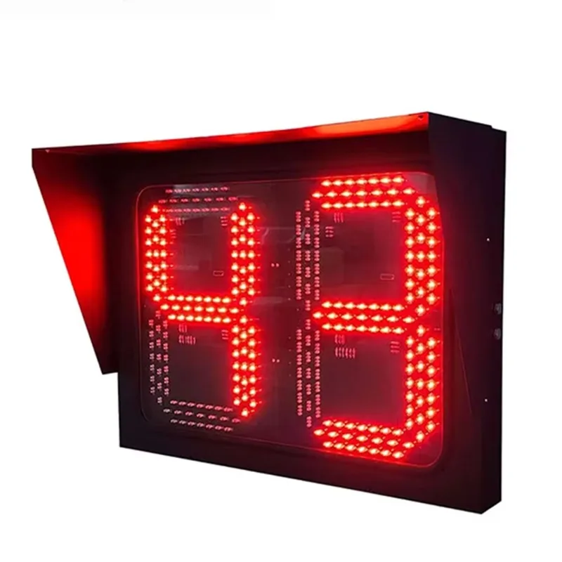Customizable, Material Battery Powered Road Safety Variable Digital, Countdown Traffic Lights